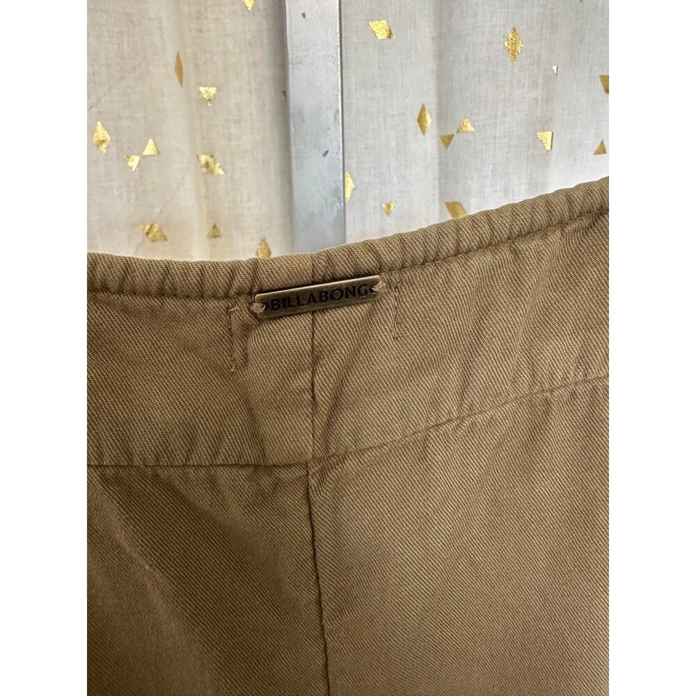 Billabong Wild Pursuit Adjustable Tie Front Straps Short Dungarees Romper M - Picture 8 of 11